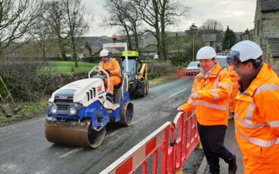 NY Highways welcomes the Minister for Roads and Local Transport to Skipton